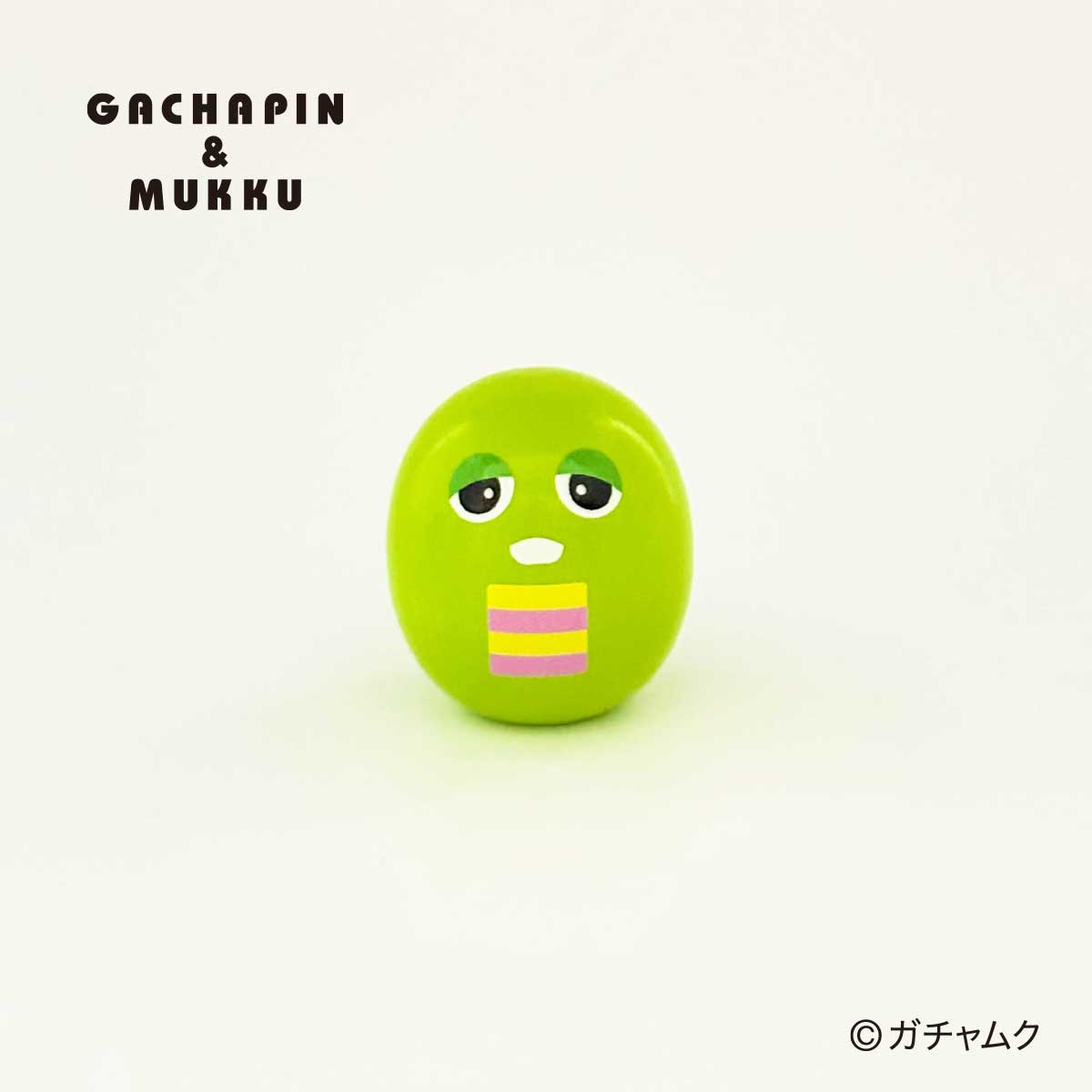 ガチャピン(豆）こけし｜卯三郎こけし公式オンラインストア