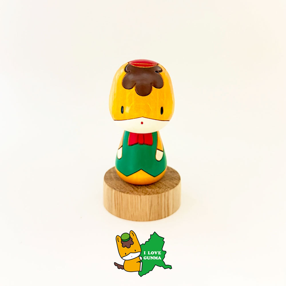 卯三郎　こけし　ペコちゃん　ポコちゃん　木製　箱あり コレクション紹介【ペコちゃんコレクション №1 / ペコポコこけし】 - B宝館