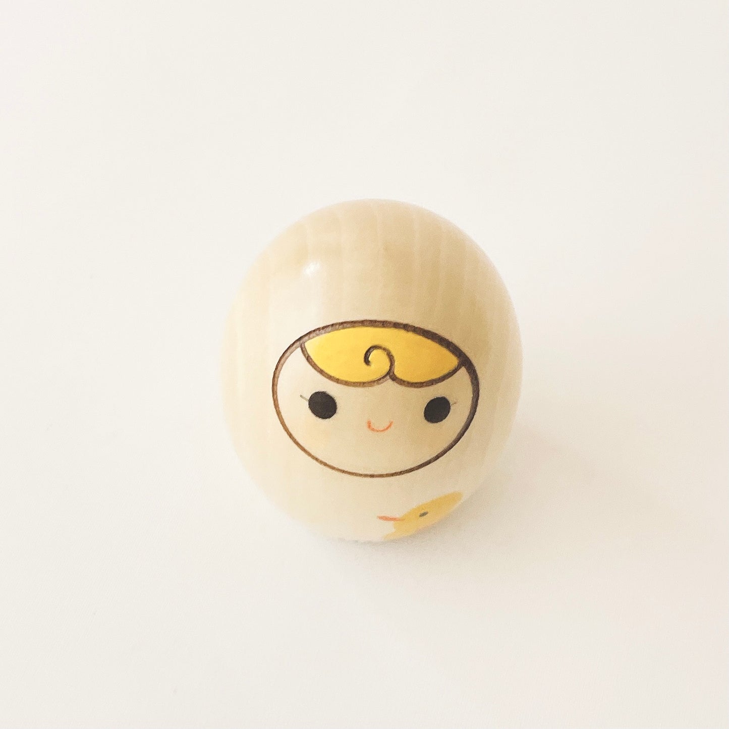 へその緒入こけし アヒル