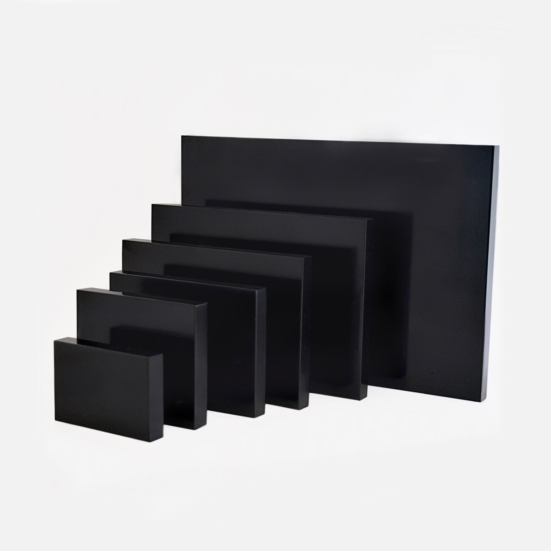 ごじごじ 飾り台 角8号台 黒｜卯三郎こけし公式オンラインストア