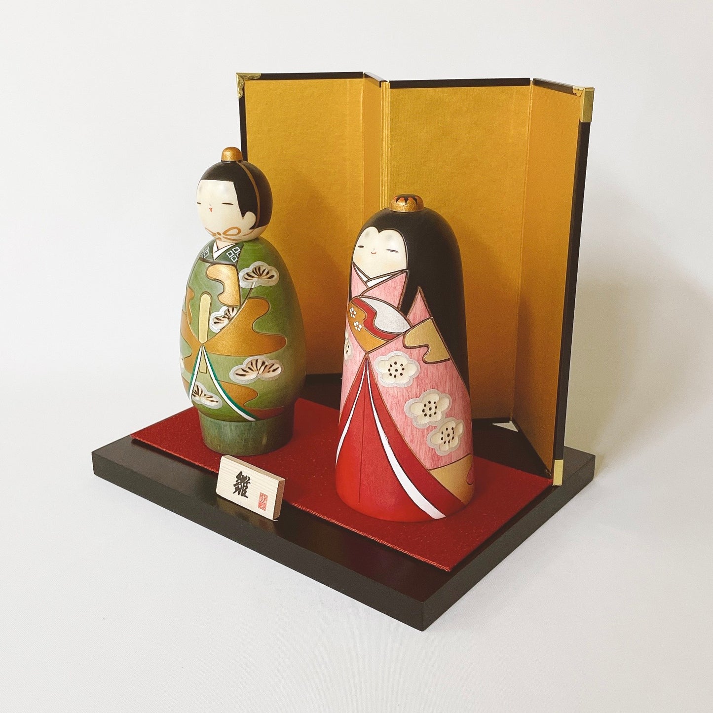 お雛さまこけし 立雛