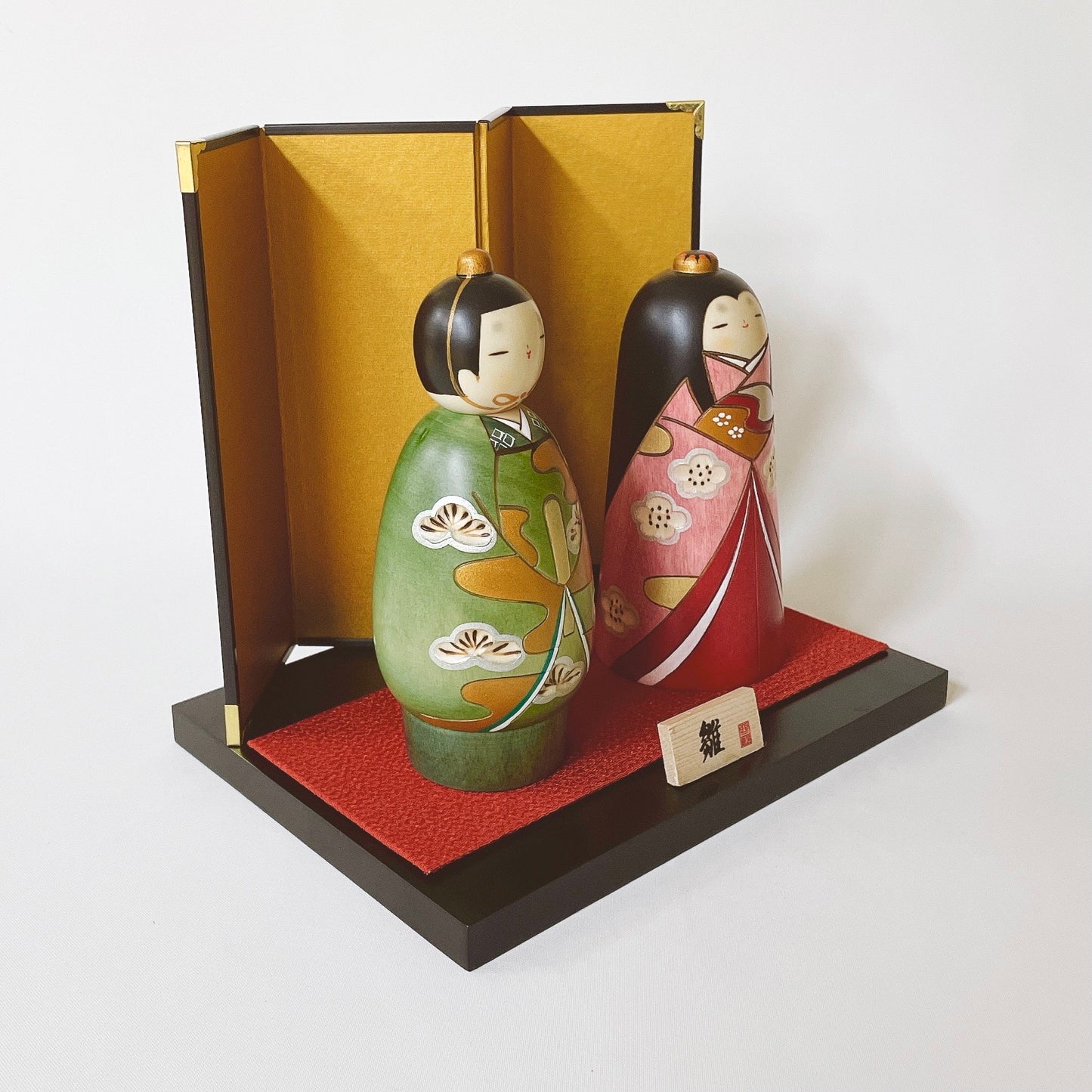 お雛さまこけし 立雛