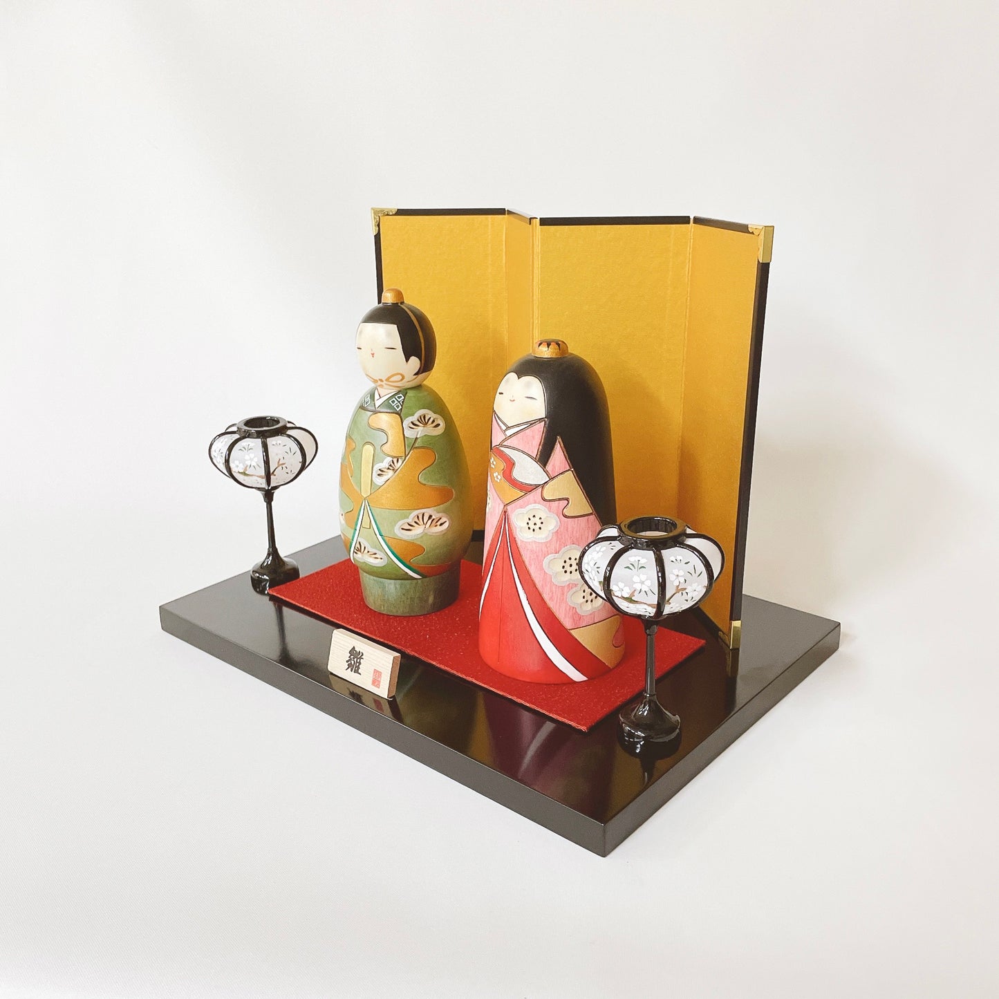 お雛さまこけし 立雛