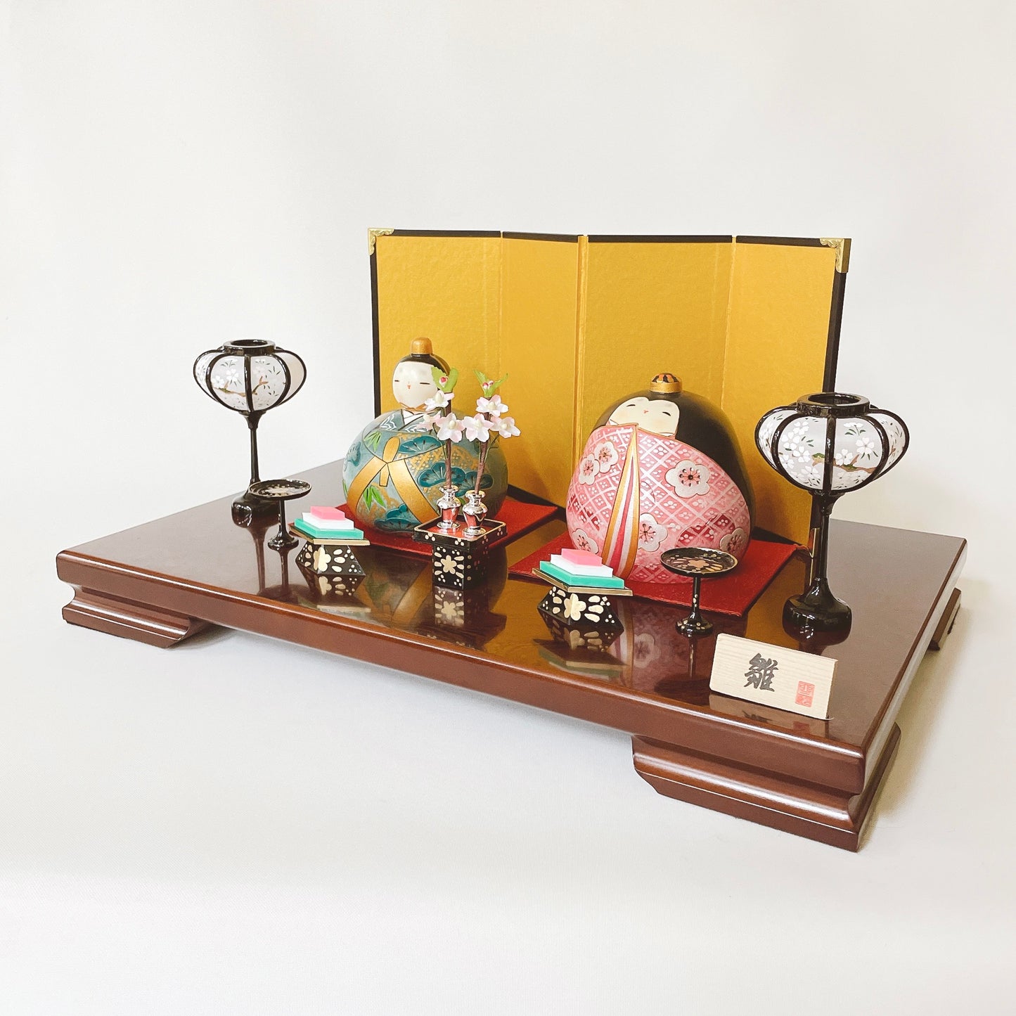 お雛さまこけし 平安