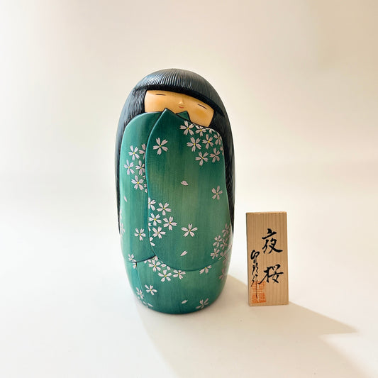 "Yozakura"(Cherry blossoms at night) Made by Yuji Okamoto