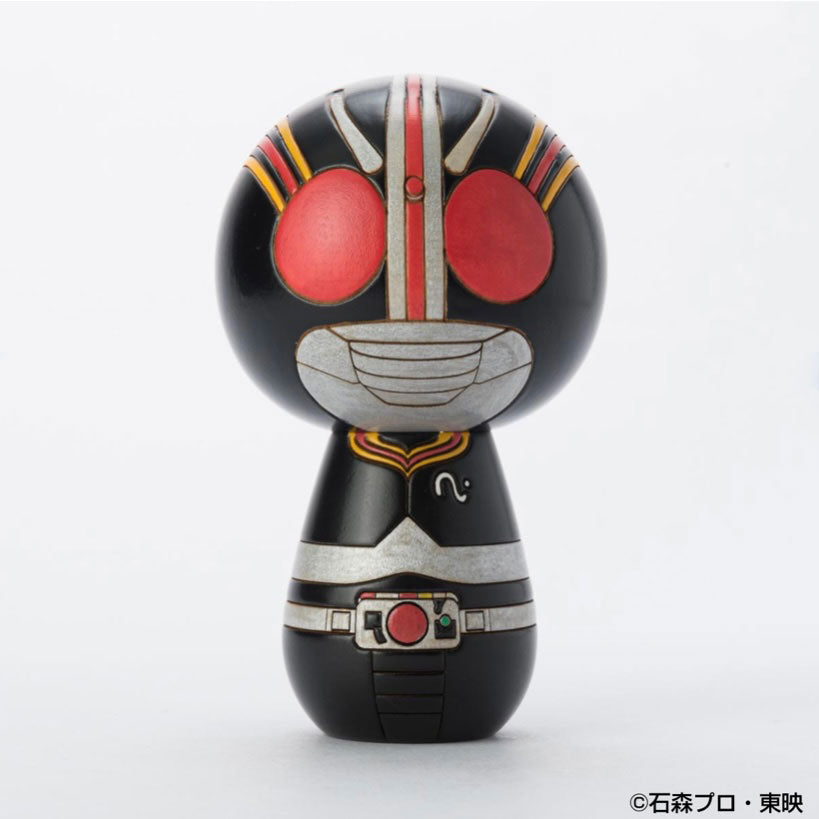 完売 卯三郎こけし 仮面ライダー 東映 石森プロ V3 ブラック
