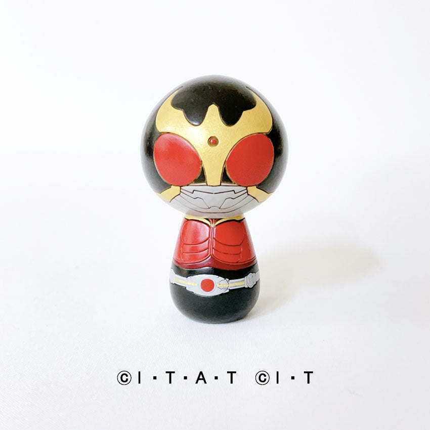 卯三郎こけし 仮面ライダーこけし 仮面ライダーBLACK 仮面ライダーこけし [BLACK] by 卯三郎こけし – ヒキダシストア