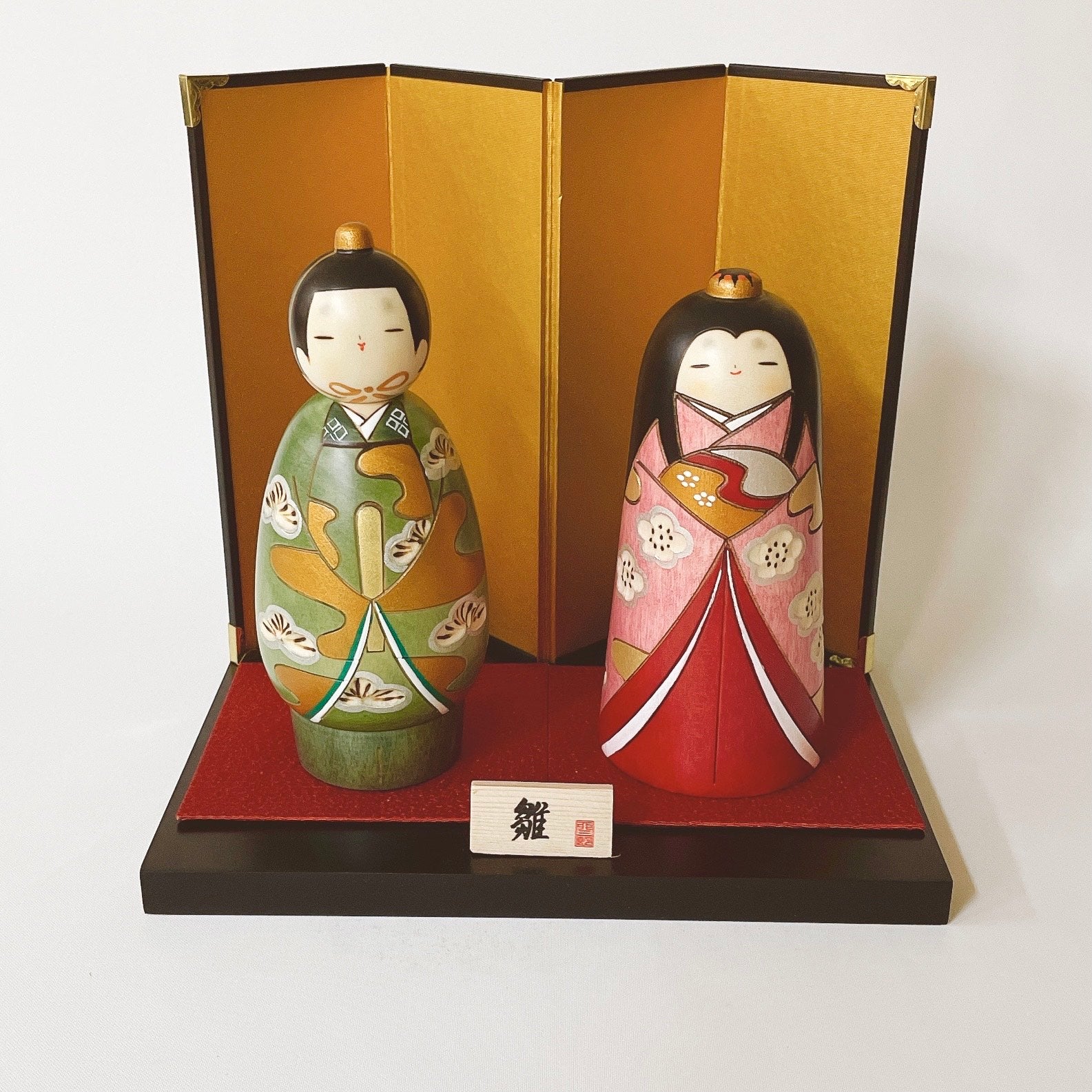 卯三郎 ひな人形こけし お雛さまこけし 立雛｜卯三郎こけし公式オンラインストア